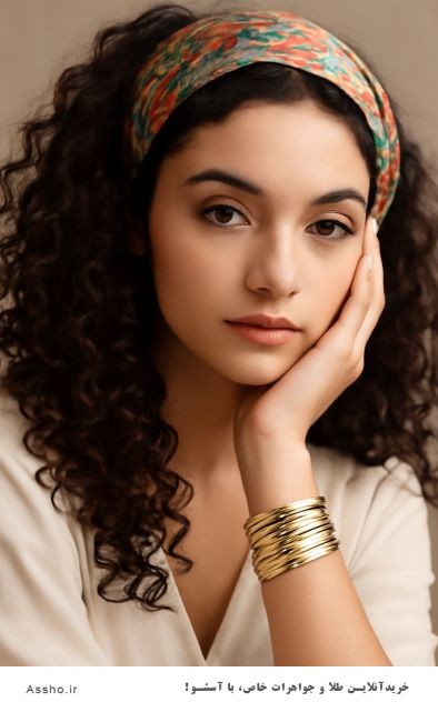 قیمت النگو آینه ای باریک